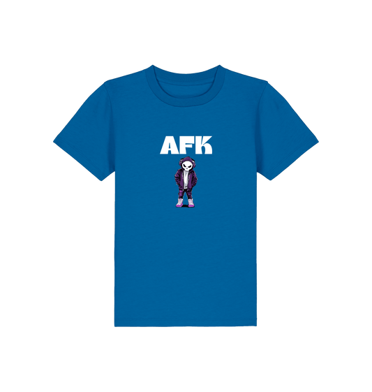 Royal Blue Printed Kids T-Shirt