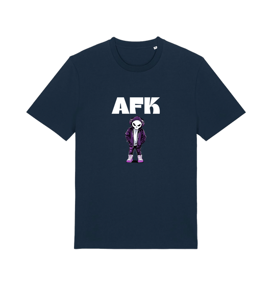 French Navy Printed T-shirt