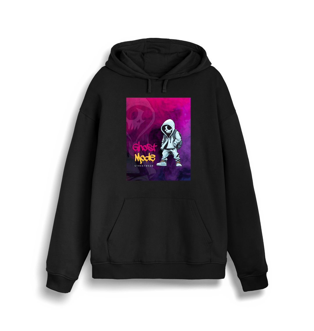 Black Printed Sweater