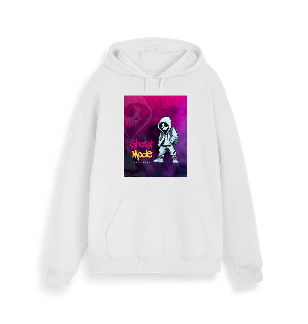 White Printed Sweater