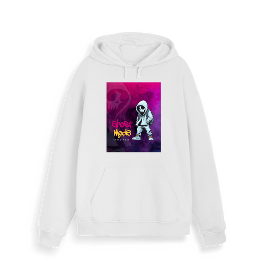 White Printed Sweater