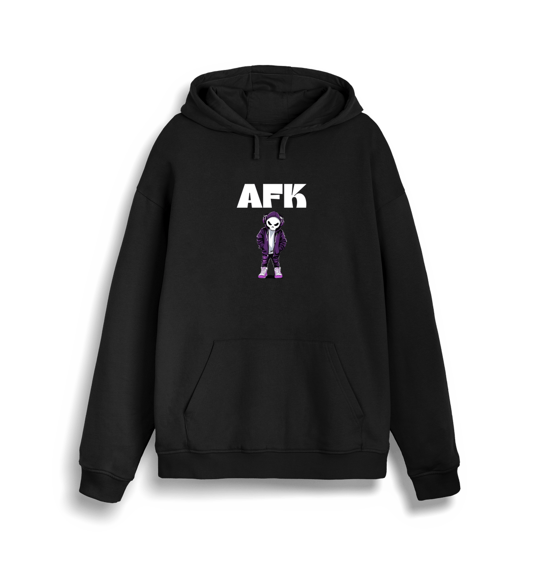 Black Printed Sweater