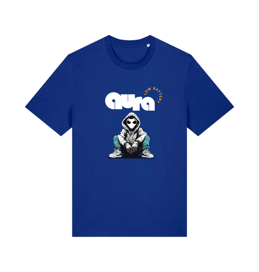 Worker Blue Printed T-shirt