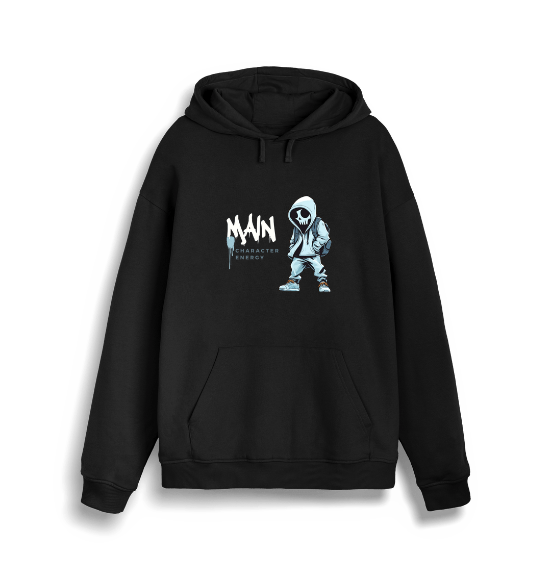 Black Printed Sweater