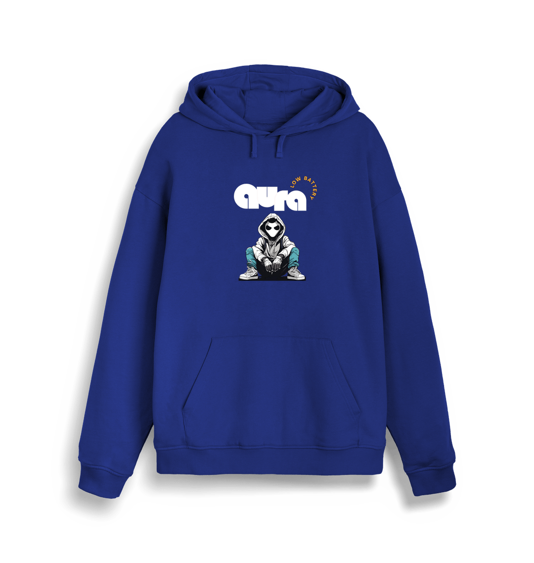Worker Blue Printed Sweater