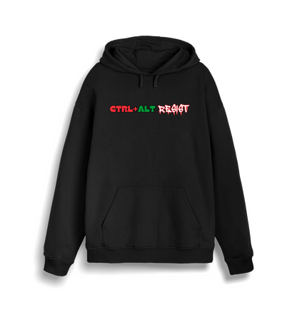 Black Printed Sweater