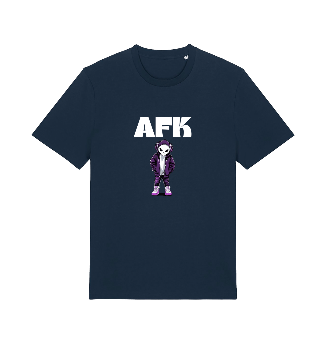French Navy Printed T-shirt