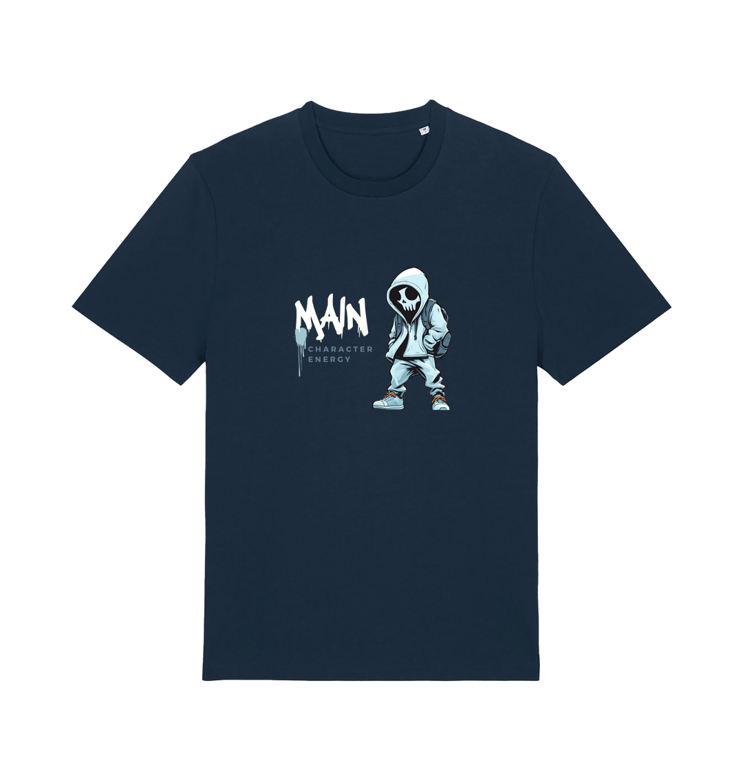 French Navy Printed T-shirt