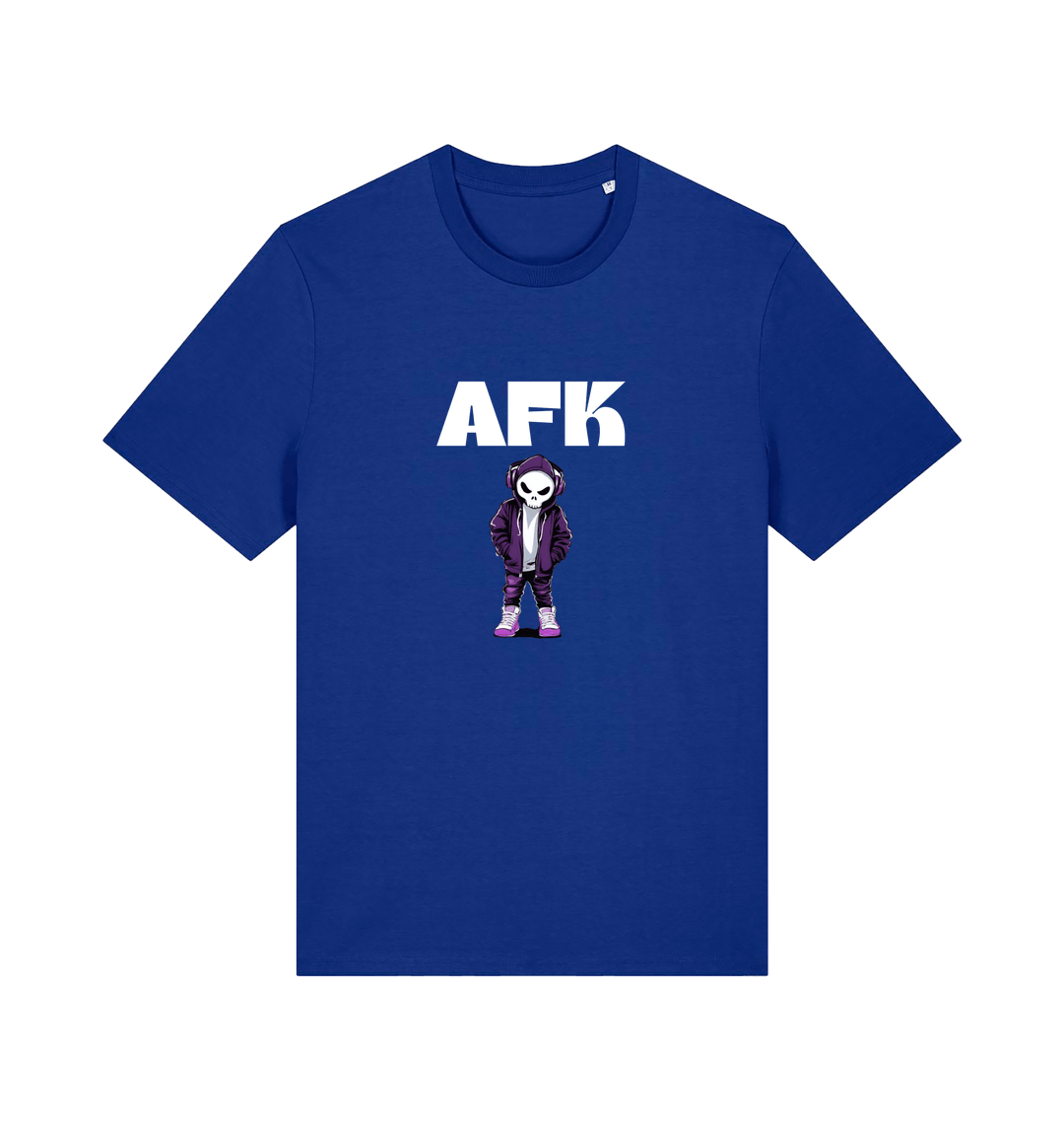 Worker Blue Printed T-shirt