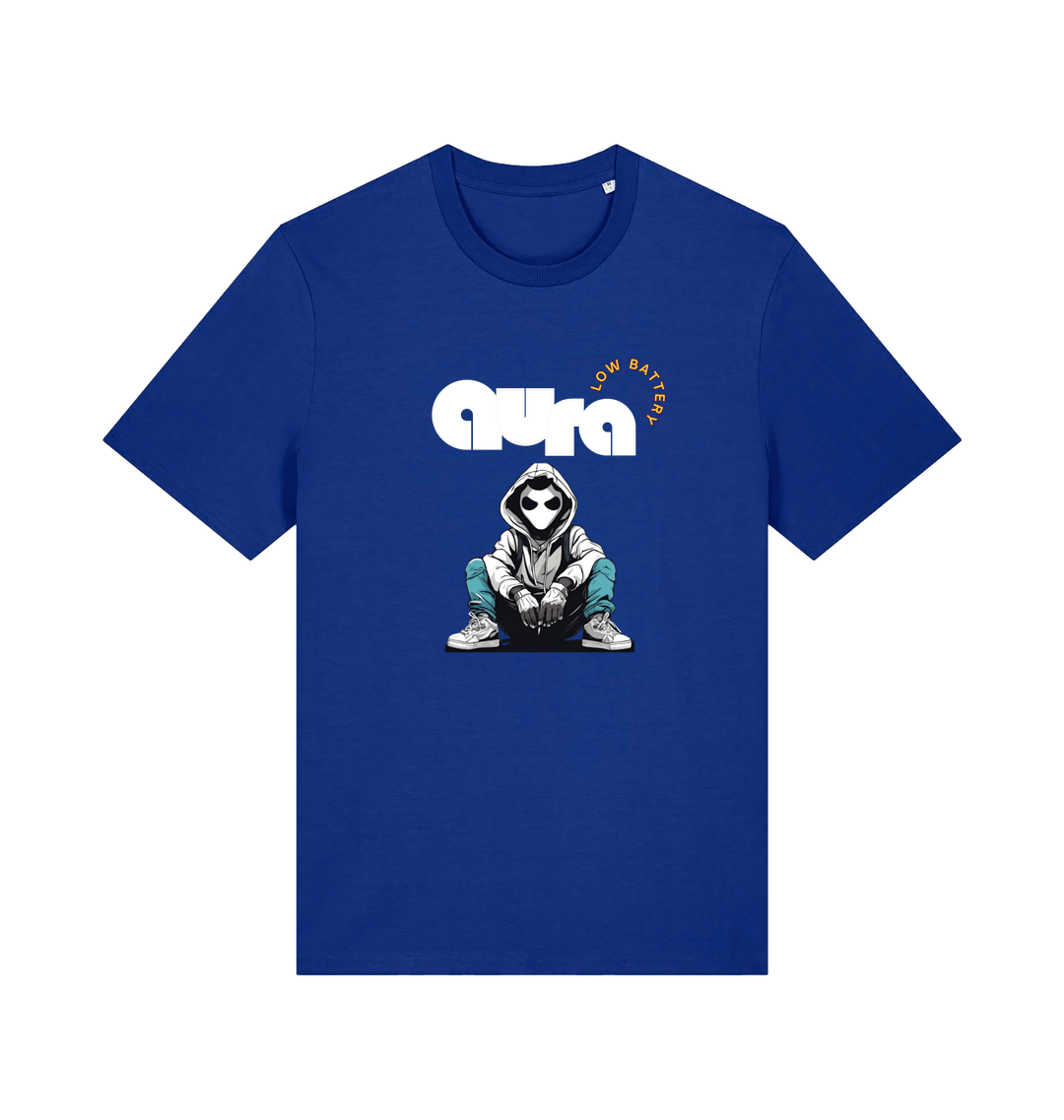 Worker Blue Printed T-shirt